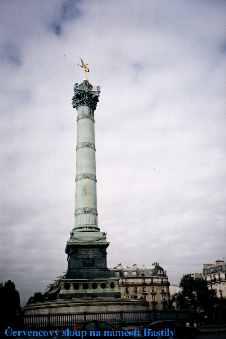 5Červencový sloup na náměstí Bastily